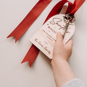 Personalised Santa Magic key / Christmas key / Christmas eve tradition / Christmas magic key