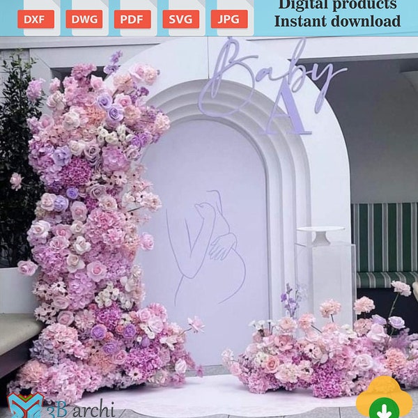 Ripple Arch Backdrop - Etsy Australia