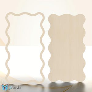 Wavy backdrop plan, Ripple Backdrop Stand: CNC Router Files (Digital Download) image 4