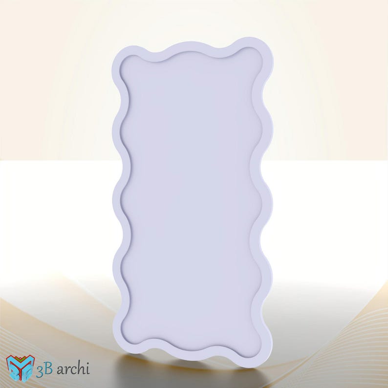 Wavy backdrop plan, Ripple Backdrop Stand: CNC Router Files (Digital Download) image 3