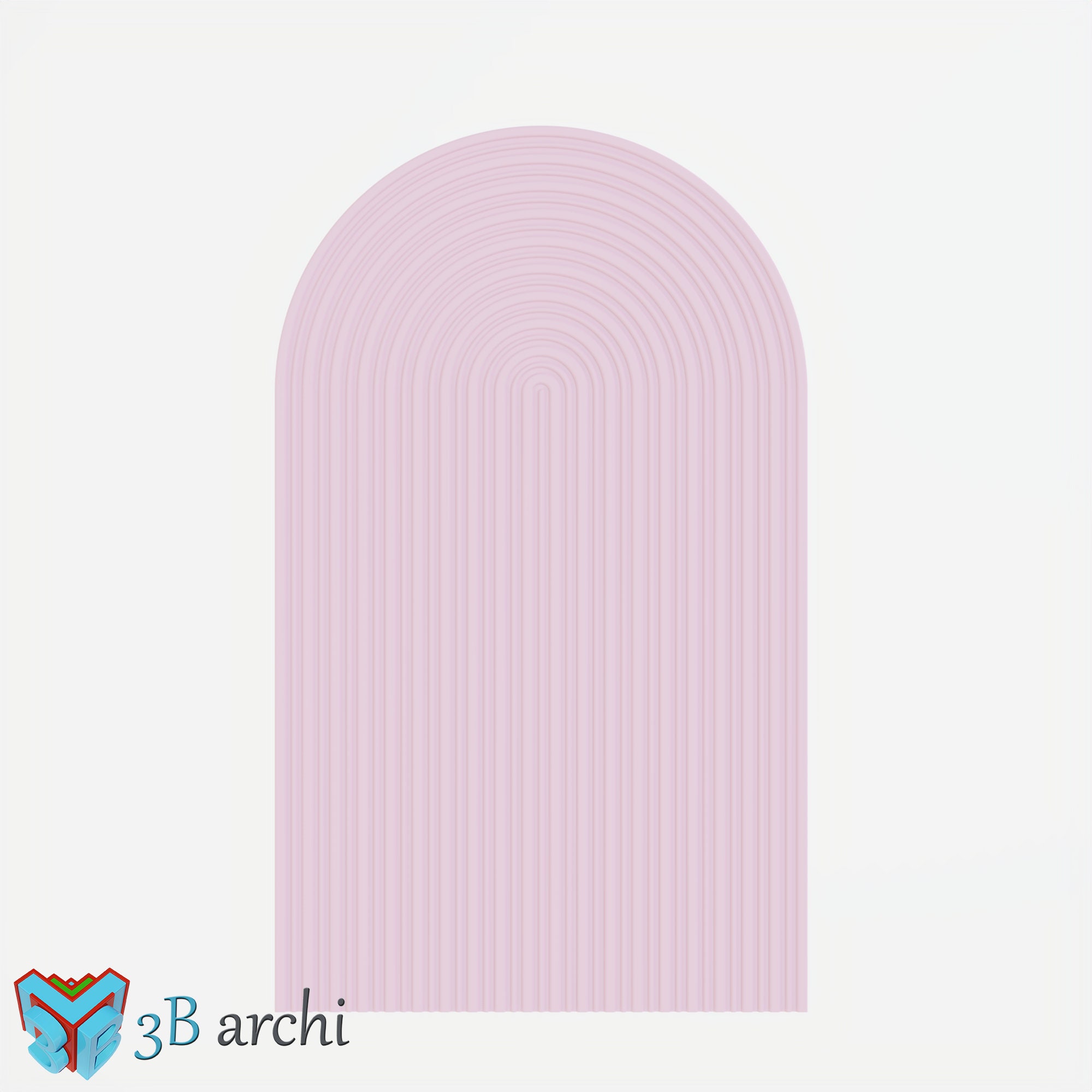 Rainbow Arch Backdrop Set: CNC Fluted Panel SVG DXF (digital Download ...