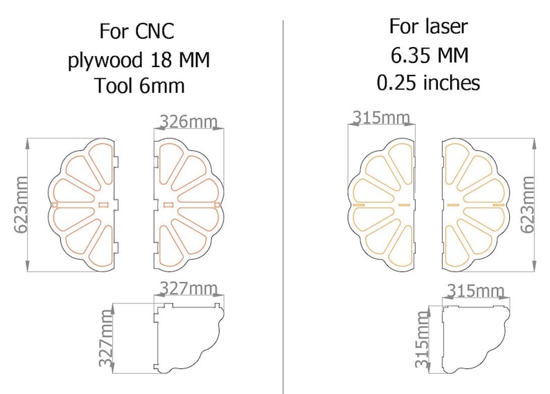 Corner Wall Shelf Plywood Wall Shelf Corner Wall Shelf Plan Etsy