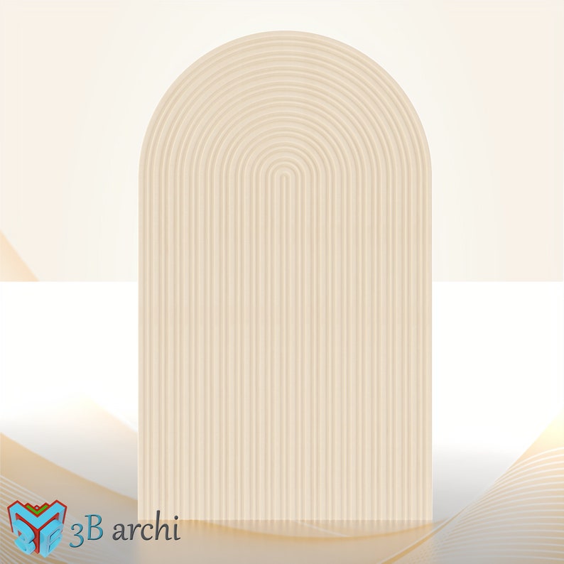 Rainbow Arch Backdrop Set: CNC Fluted Panel SVG DXF (digital Download ...