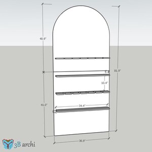 Foldable Treat Wall DXF Template: Customizable Event Decor Plans image 2