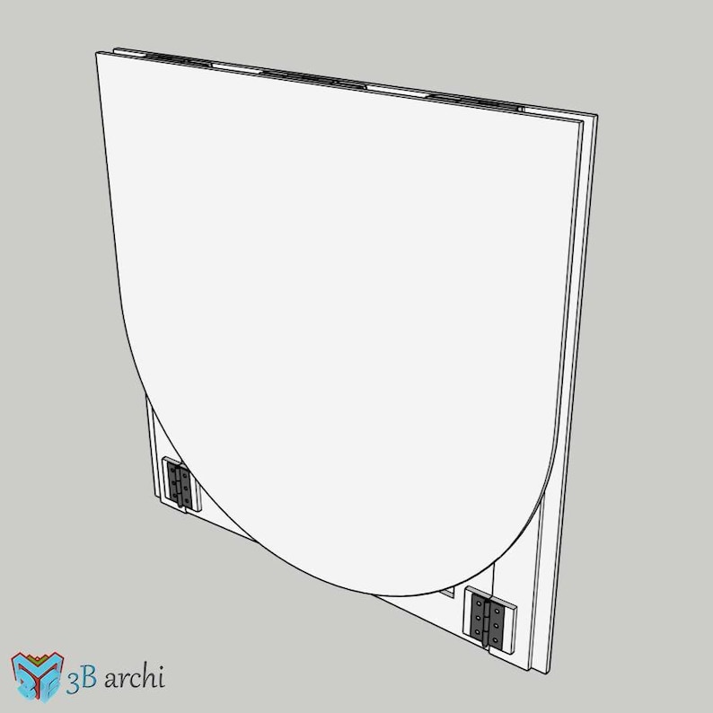 Foldable Arch Backdrop DXF Template: Customizable Event Decor (Digital Download) image 6