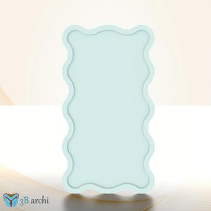 Wavy backdrop plan, Ripple Backdrop Stand: CNC Router Files (Digital Download) image 2