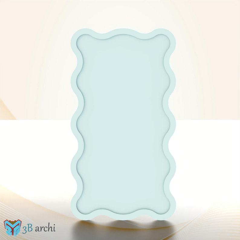 Wavy backdrop plan, Ripple Backdrop Stand: CNC Router Files (Digital Download) image 2