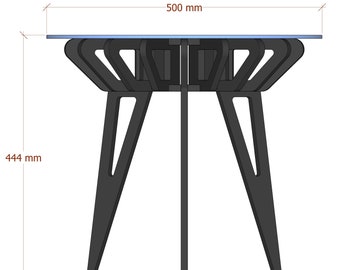 Parametric Side Table Plan: CNC Plywood Furniture (Digital Download)