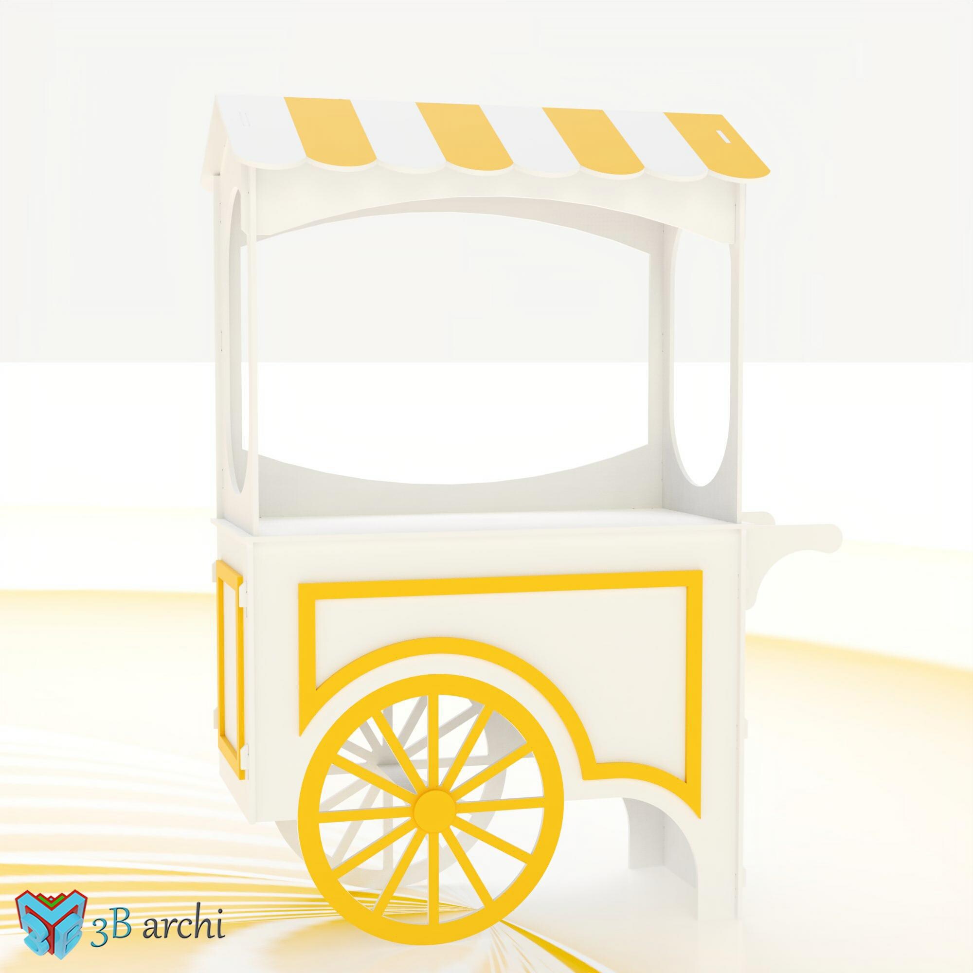 CNC Candy Cart Plans: DXF Router Files for Party Decor - Etsy