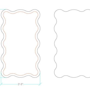 Wavy backdrop plan, Ripple Backdrop Stand: CNC Router Files (Digital Download) image 6
