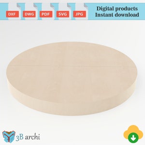 Palco rotondo, Piani per podio per matrimoni, Piattaforma per matrimoni con palco semicircolare, Piani CNC per podio per cerimonie, Decorazioni per feste, File vettoriali