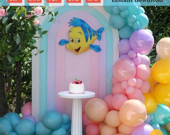 Rainbow Arch Backdrop CNC File: DIY Event Decor (Digital Download)