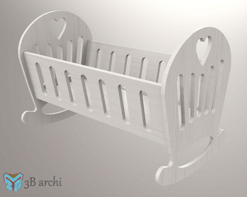 Plywood Doll Cradle Baby Doll Cradle Little Toy Cradle Etsy