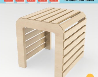 Nice parametric table, Coffee table, Parametric Side table, Plywood table plan, cnc furniture plans, cnc router projects dxf, Vector dxf