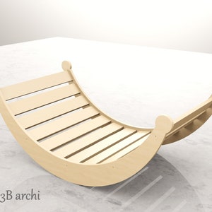 Boden Schaukelstuhl, Moderner Holz Schaukelstuhl, Schaukelstuhl Plan, Digitale Datei zum Schneiden von DWG, DXF, Custom Möbel, Vektor-Dateien