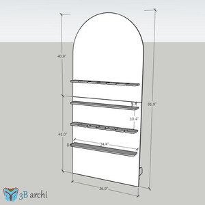Foldable Treat Wall DXF Template: Customizable Event Decor Plans image 4