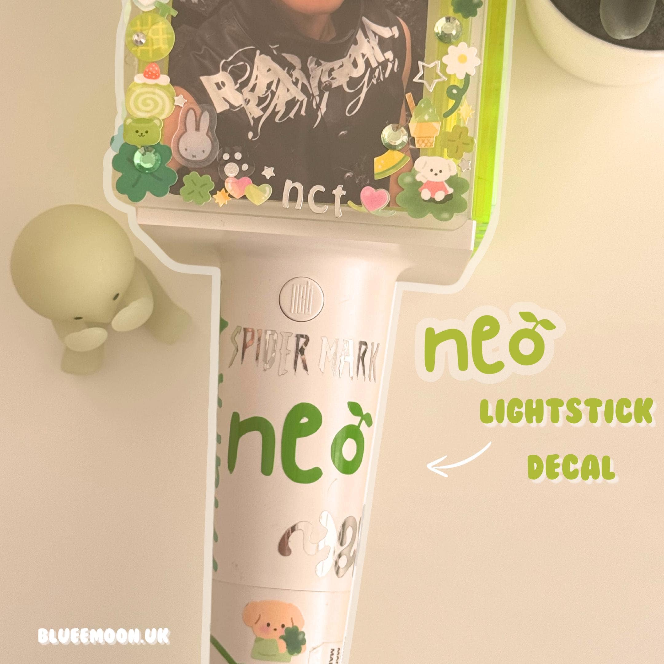 NCT 'neo' Sprout Lightstick Decal - Etsy
