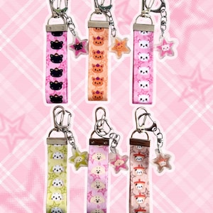 NCT WISH lanyard keychains