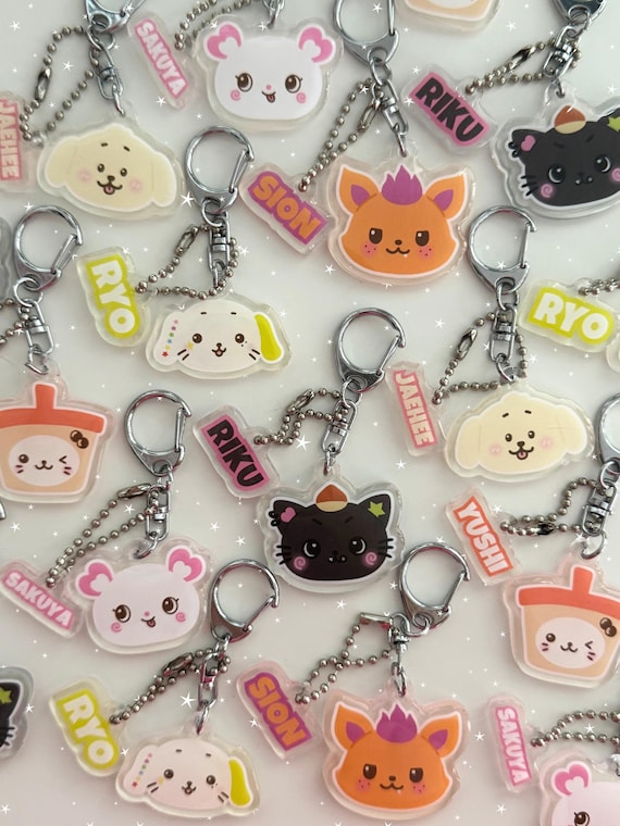 NCT WISH Character Keychains - Etsy