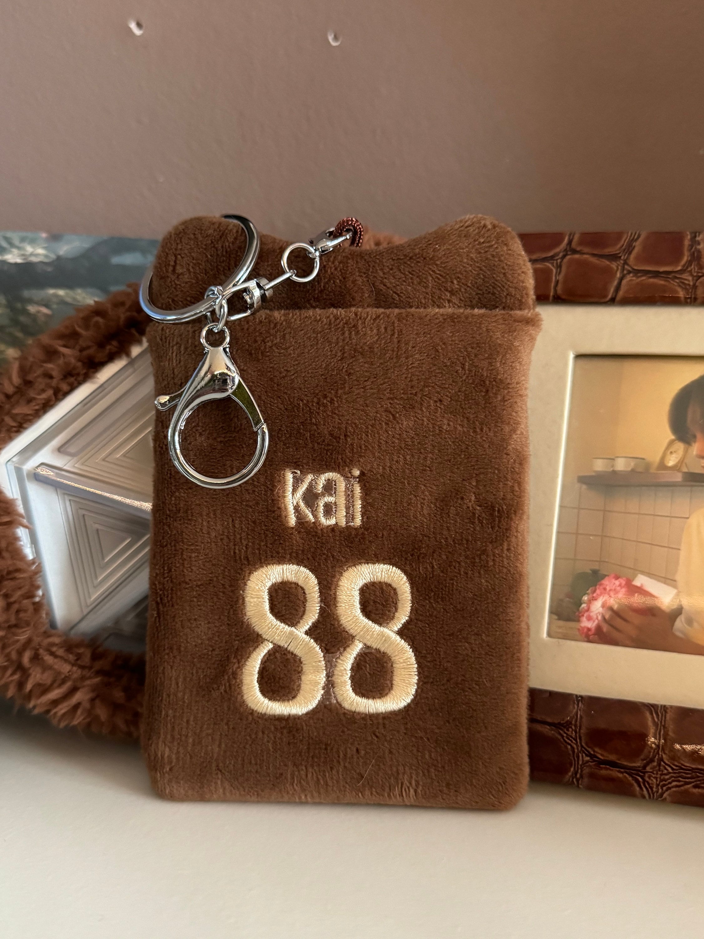 Kai Exo Bear Plush Photocard Holder - Etsy
