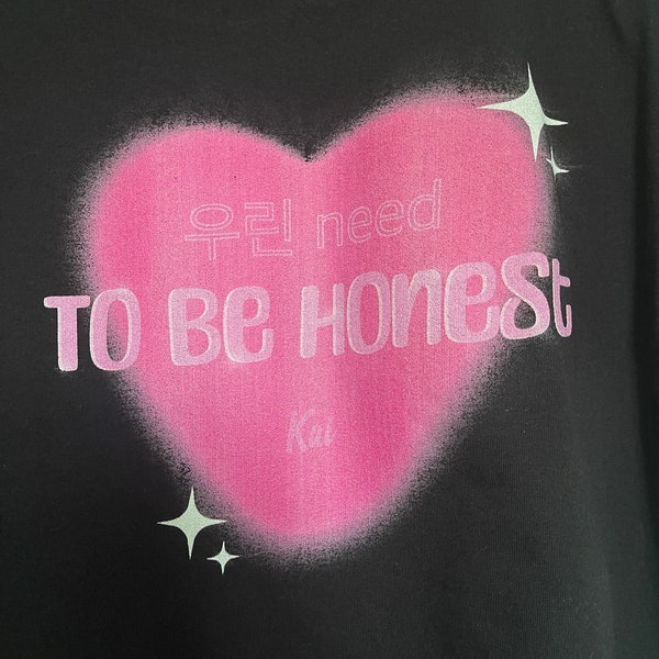Kai ‘to be honest’ inspired t-shirt