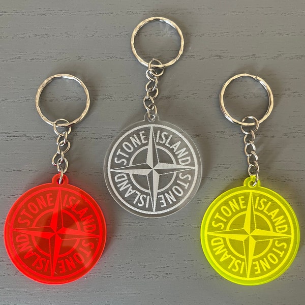 Stone Island keyring keychain