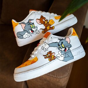 Custom AF1 Tom and Jerrycustom 