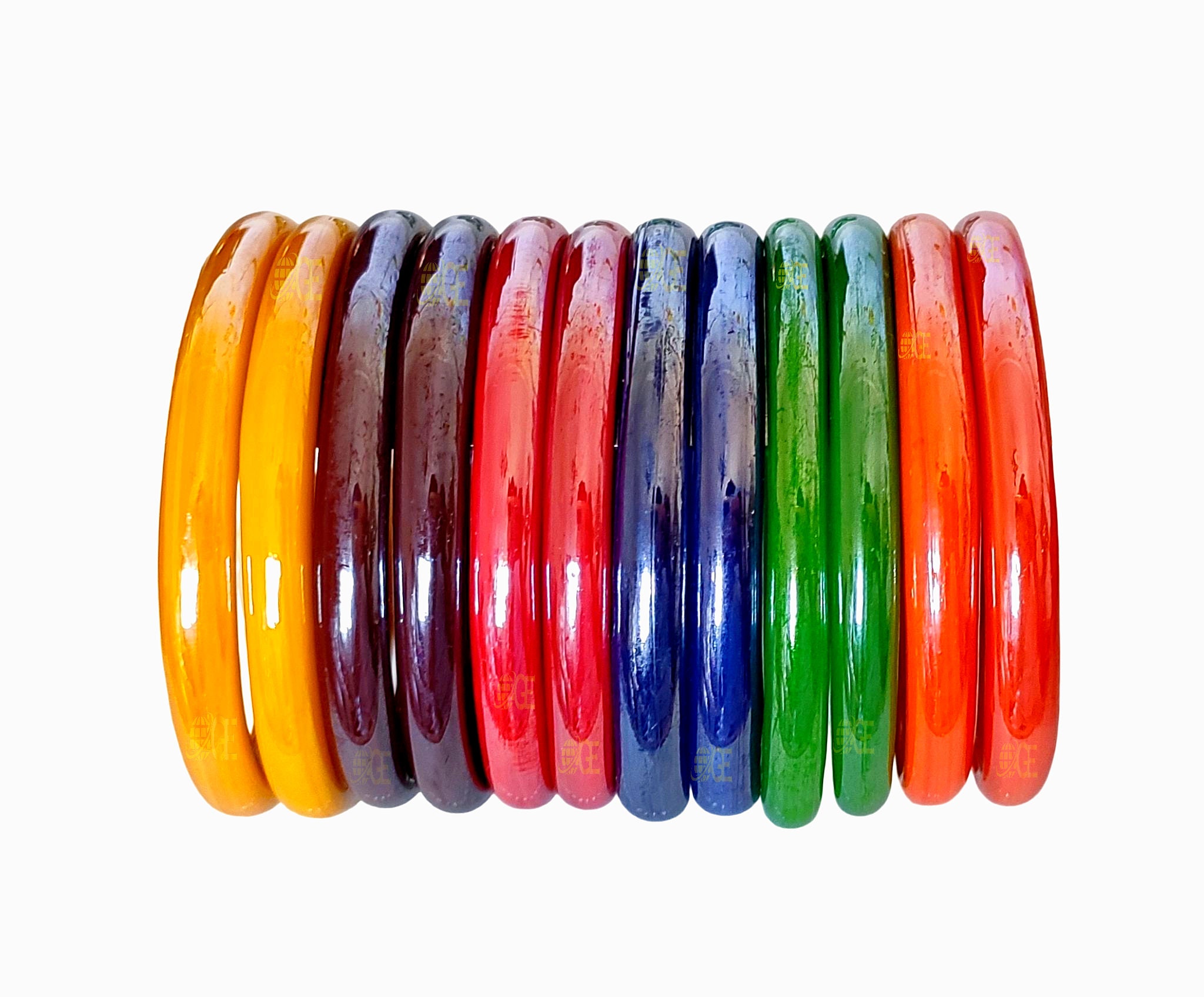 Thick cheap glass bangles