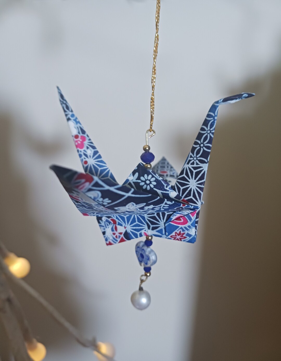 Origami Crane Ornament - Etsy