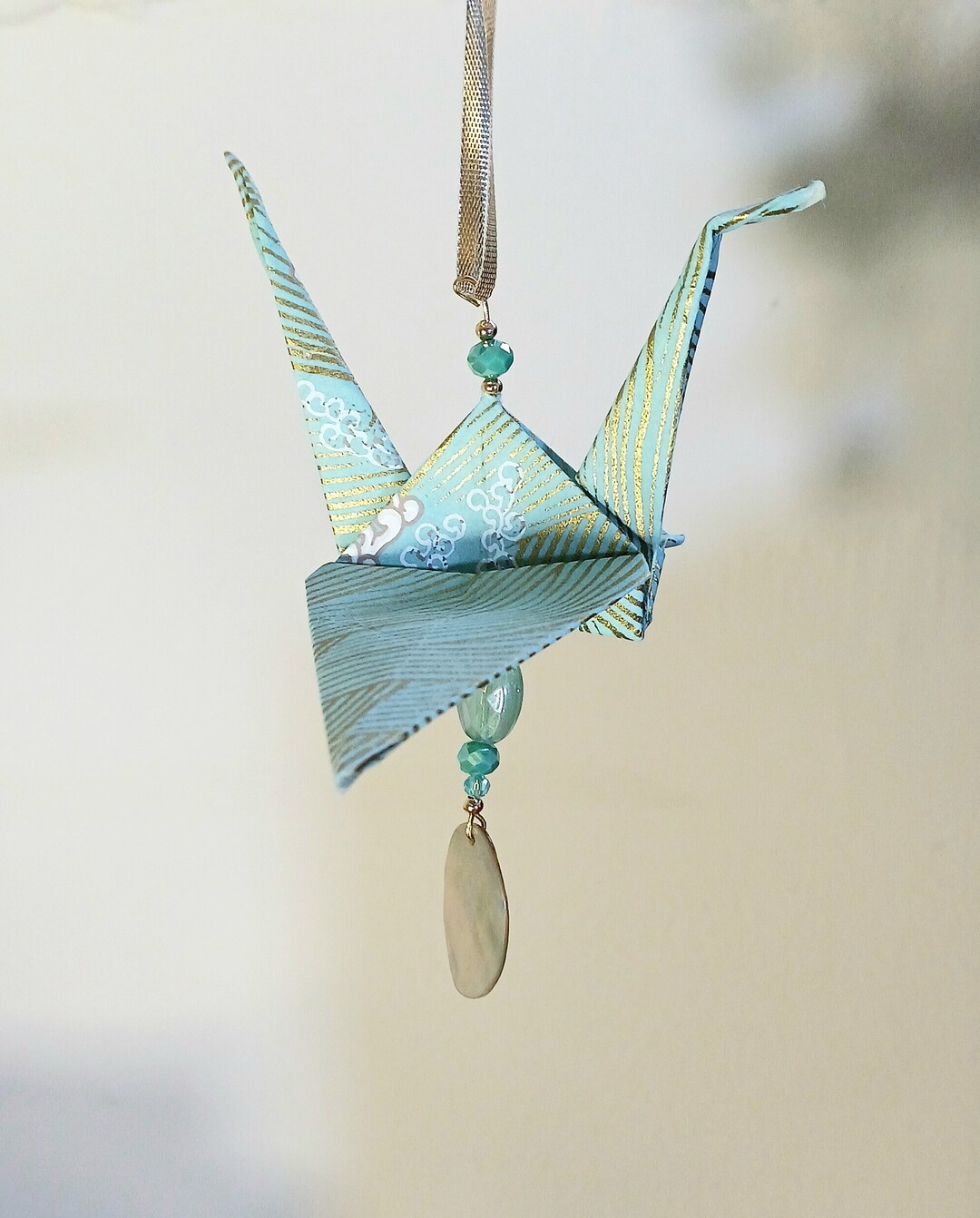 Origami Crane Ornament - Etsy