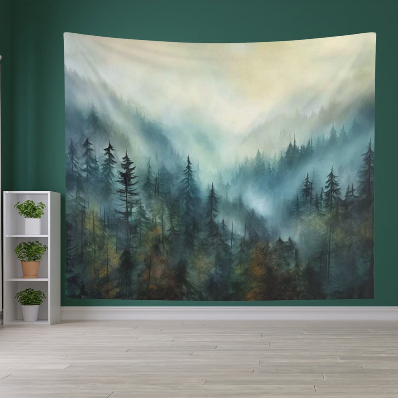 Landscape Tapestry Etsy