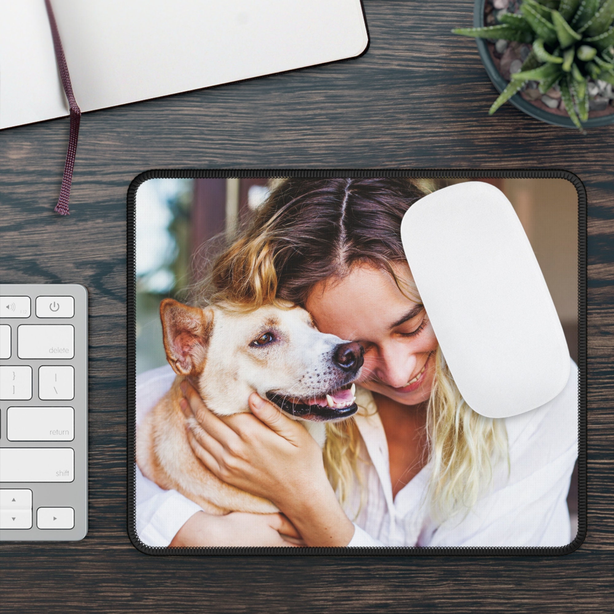 Custom Photo Mousepad Personalized Mouse Pad Custom Printed Etsy