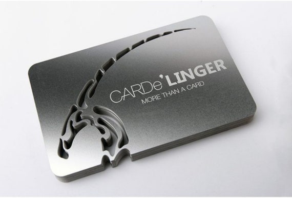 Matte Silver Metal Business Card Metal Business Card Metal