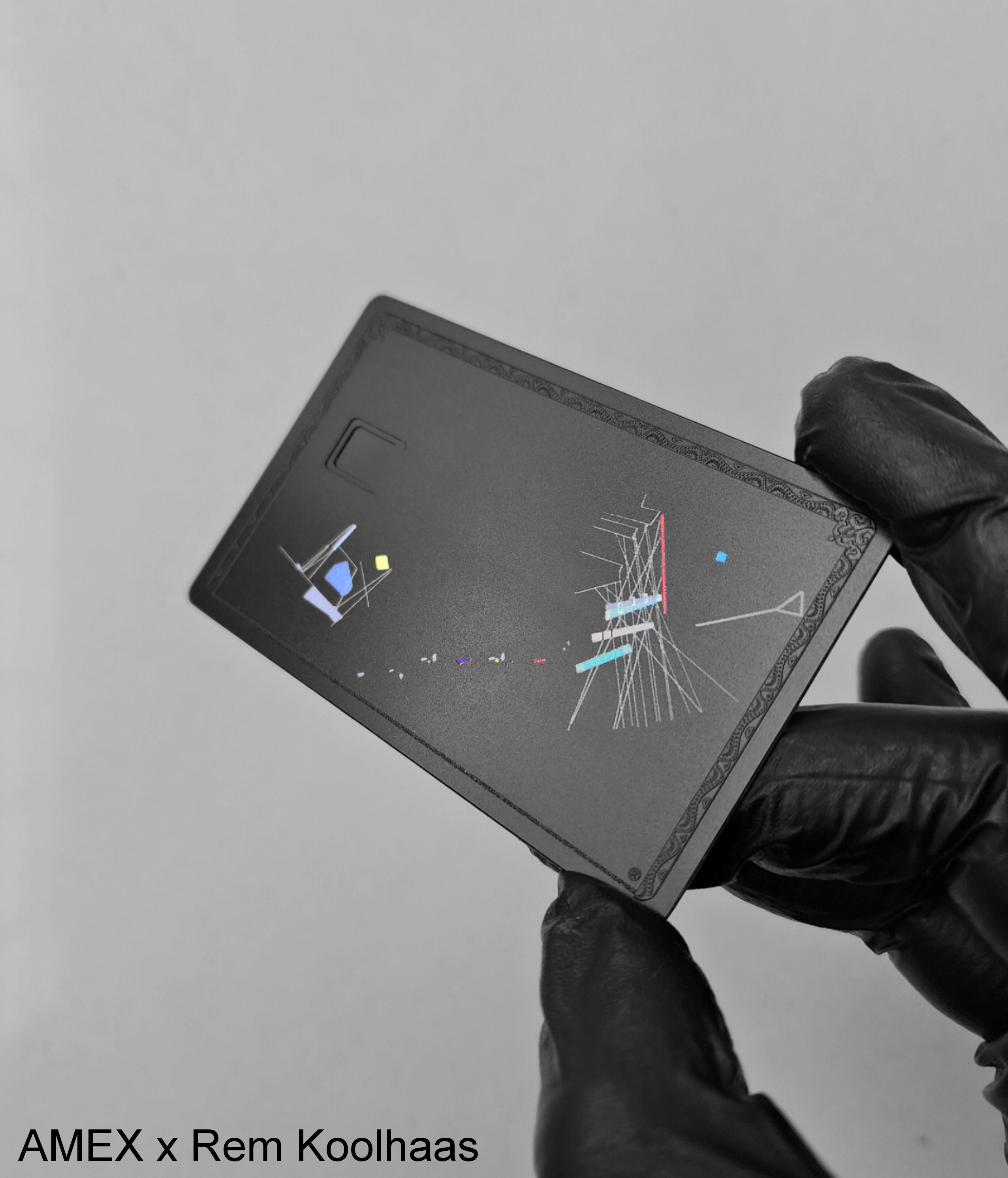 Customised American Express X Rem Koolhaas Card Customised Etsy