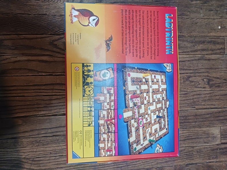 Ravensburger Labyrinth Family Board Game - Etsy