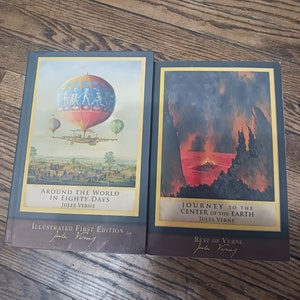 Two jules verne books