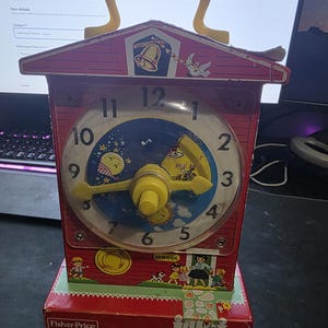 1968 Fisher Price Clock - Etsy