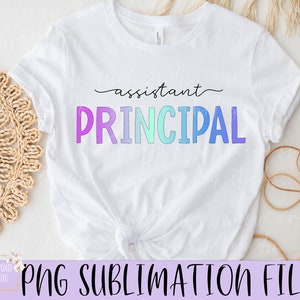 Assistant Principal Mystic PNG: Shirt Sublimation Design (Digital Download)