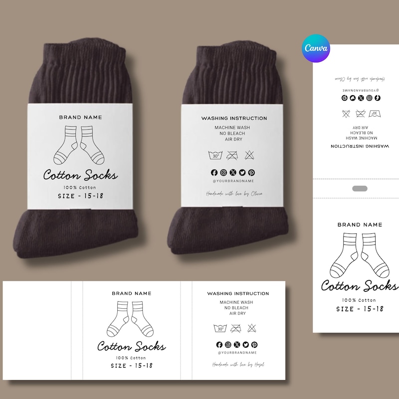 Custom Stickers for Socks - Etsy