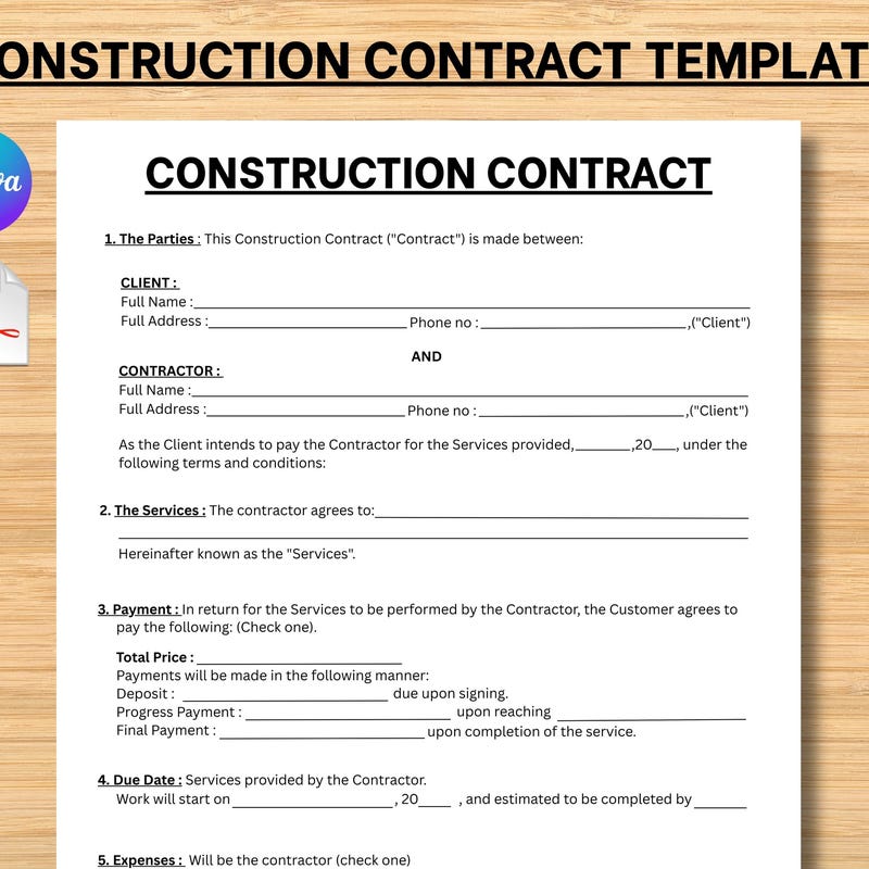 White General Contracting - Etsy