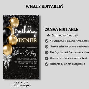 invitation for women,instant download,digital dinner party,dinner party ideas,editable template,birthday dinner,dinner invitation,digital invitation,lets brunch invite,invitation template,evite text phone sms,champagne dinner,surprise dinner