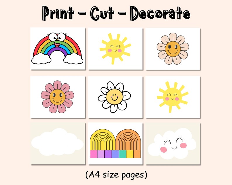 Back to School Bulletin Board Kit, Door Decor, Classroom Decor, Pastel ...