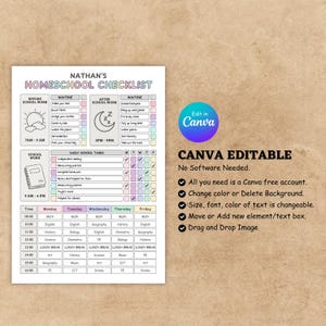 homeschool checklist,homeschool planner,school planner kids,academic planner,schoolday checklist,weekly schedule,responsibility chart,kids chore chart,weekly checklist,homeschool printable,student planner,kids daily routine,school task planner