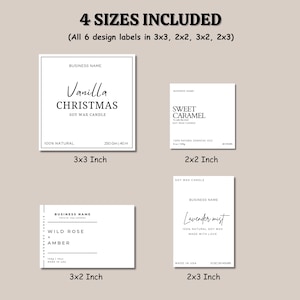 custom candle labels,candle business,candle branding,candle packaging,candle label,business bundle,product label,minimalistic label,canva label template,Candle Care Card,Care Instructions,personalized labels,label design
