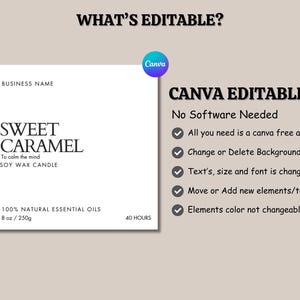 custom candle labels,candle business,candle branding,candle packaging,candle label,business bundle,product label,minimalistic label,canva label template,Candle Care Card,Care Instructions,personalized labels,label design