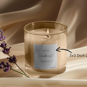 custom candle labels,candle business,candle branding,candle packaging,candle label,business bundle,product label,minimalistic label,canva label template,Candle Care Card,Care Instructions,personalized labels,label design