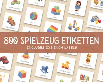 Editable Toy Bin Labels for Kids, Toy Storage Labels, Trofast Labels, Montessori Playroom Organization, Children's Room Stickers
