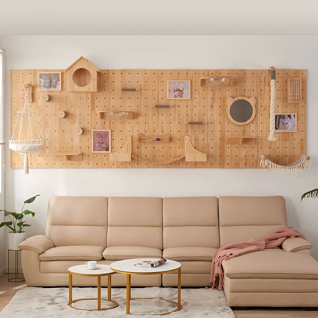 Holefree Cat Wall Shelvediy Cat Wall Shelvecat Climbing Wallcat