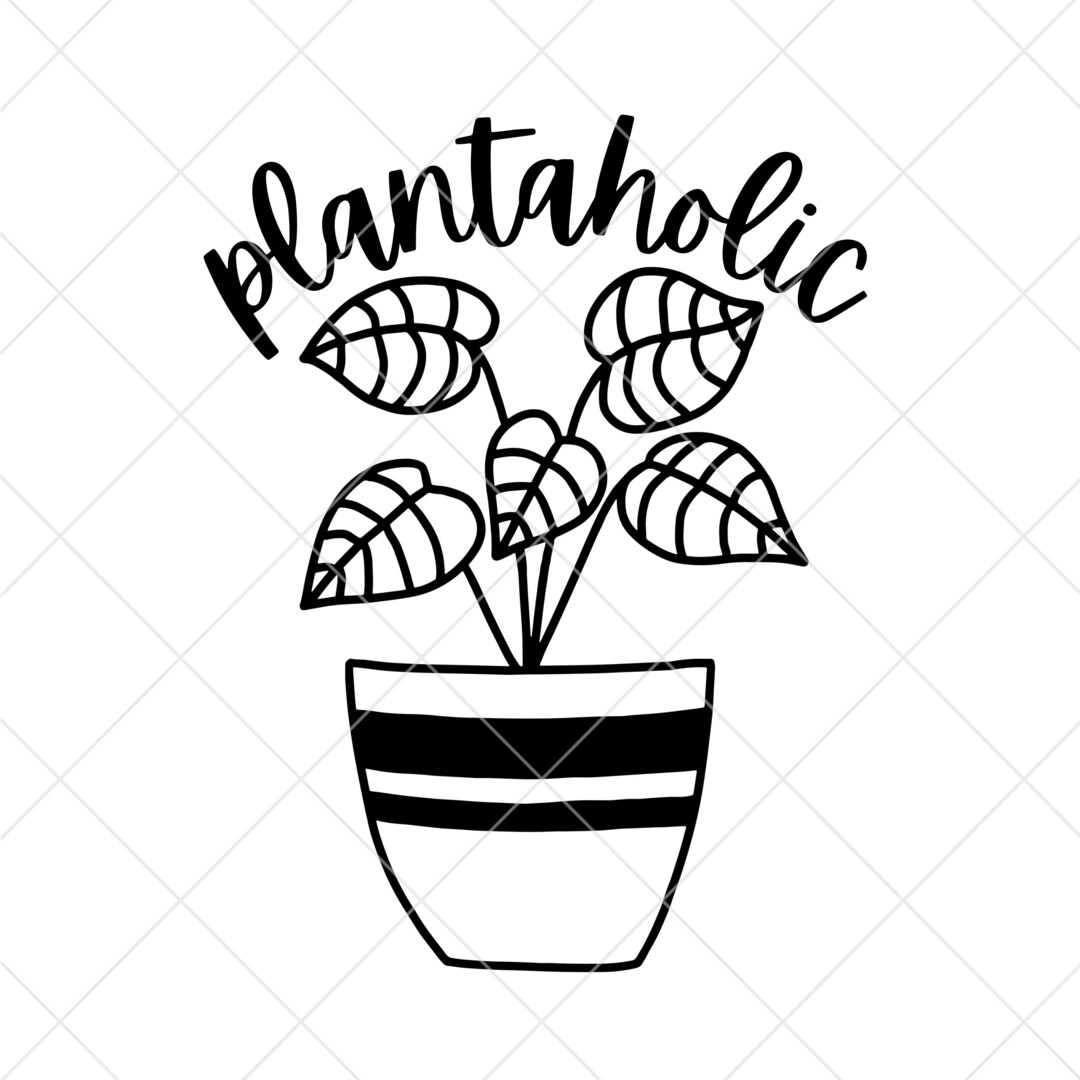 Plantaholic SVG, Let Love Grow SVG, Plant Quotes SVG, Plant Lovers Svg