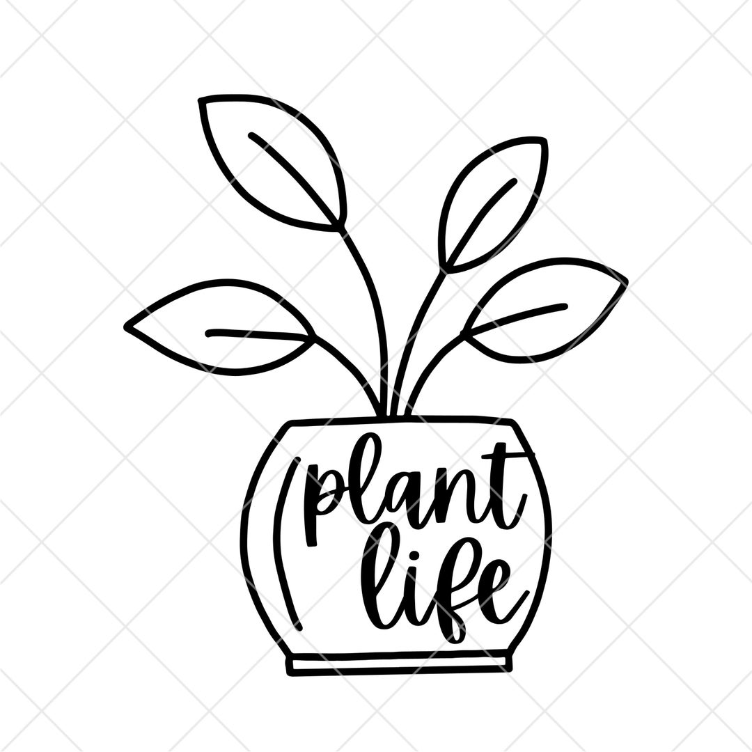 Plant Life SVG, Plant Quotes SVG, Plant Lovers Svg, Succulent Svg